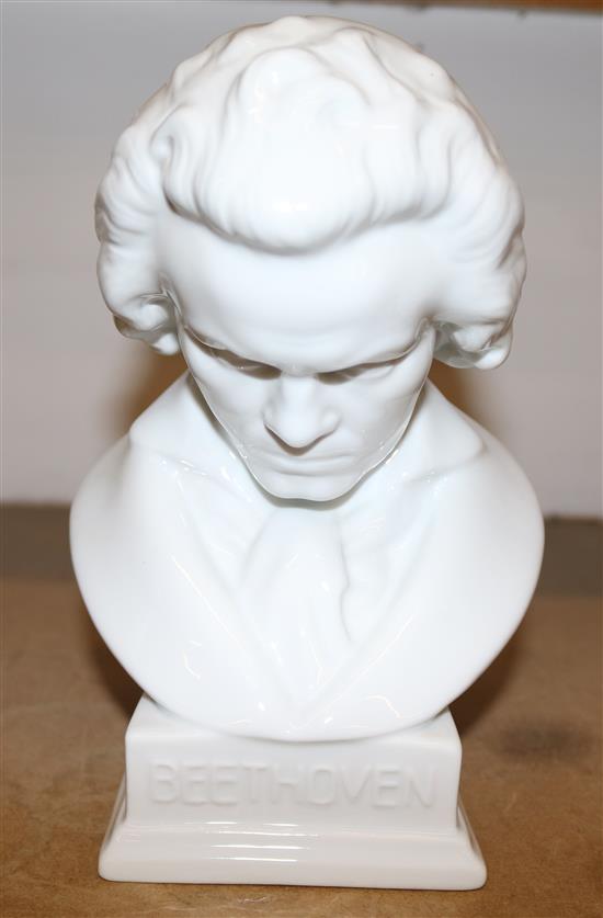 Herend bust of Beethoven